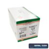 BC40MT17 - NYLON (4-0) 1.7CM - 1/2 TRG - 45CM (BC SUTURE)