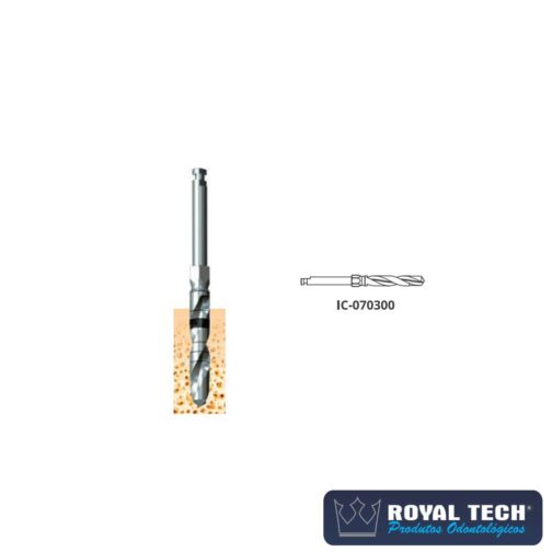 IC070300 - BROCA CIRÚRGICA HELICOIDAL 3.0 (BIOCONECT)