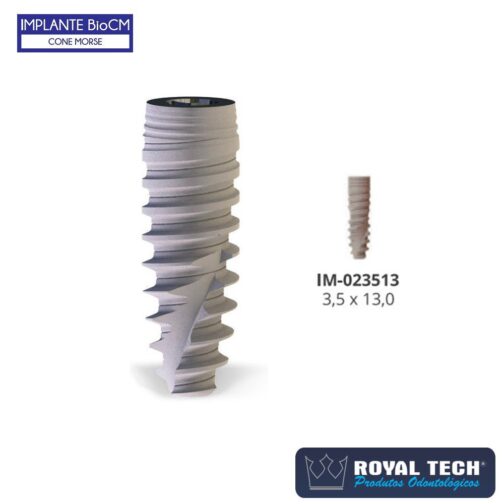 IM023513 - IMPLANTE CONE MORSE (3.5 X 13.0) 1UN (BIOCONECT)