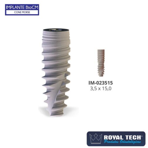 IM023515 - IMPLANTE CONE MORSE (3.5 X 15.0) 1UN (BIOCONECT)