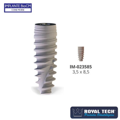 IM023585 - IMPLANTE CONE MORSE (3.5 X 8.5) 1UN (BIOCONECT)