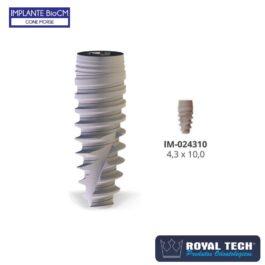 IMPLANTE CONE MORSE (4.3X10.0) 1UN (BIOCONECT)