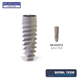 IMPLANTE CONE MORSE (4.3X15.0) 1UN (BIOCONECT)