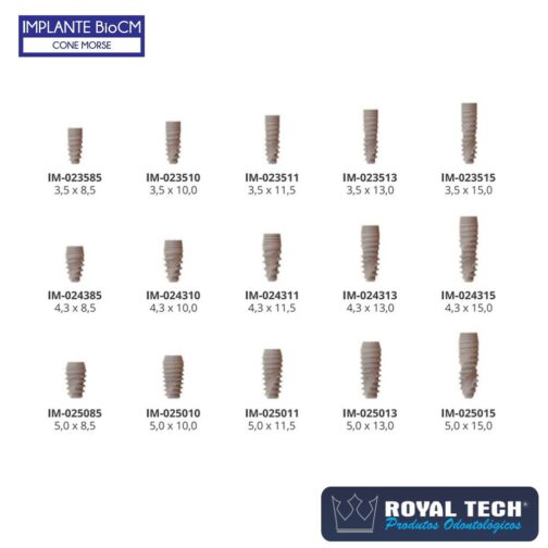 IM024315 - IMPLANTE CONE MORSE (4.3 X 15.0) 1UN (BIOCONECT)-3